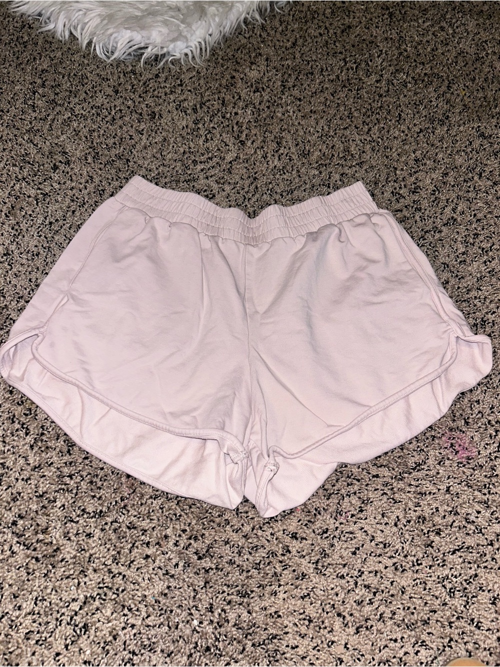 Pact organic cotton pink color size Med casual shorts